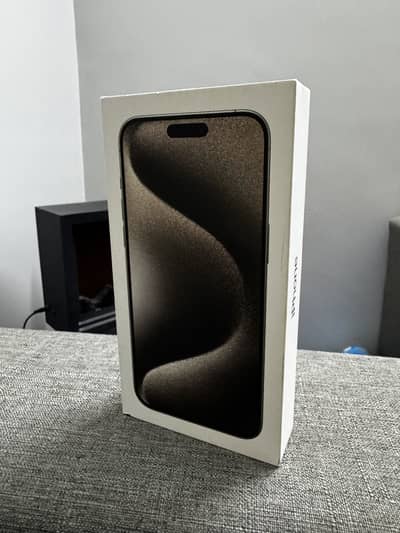 Apple iPhone 15 Pro Max 256GB with Complete Box & Accessories