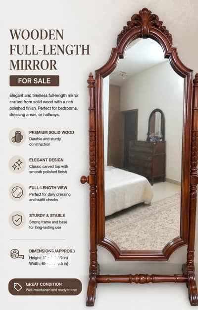 standing mirror for sale