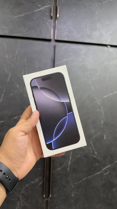 Iphone 16 pro jv 128gb non active boxpack(canadian physical sim slot)