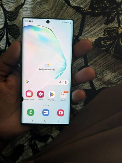 Samsung Mobile Note 10 12/256gb urgent sale
