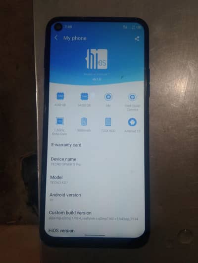tecno spark 5 pro 4 64 hai har cheez ma ok hai