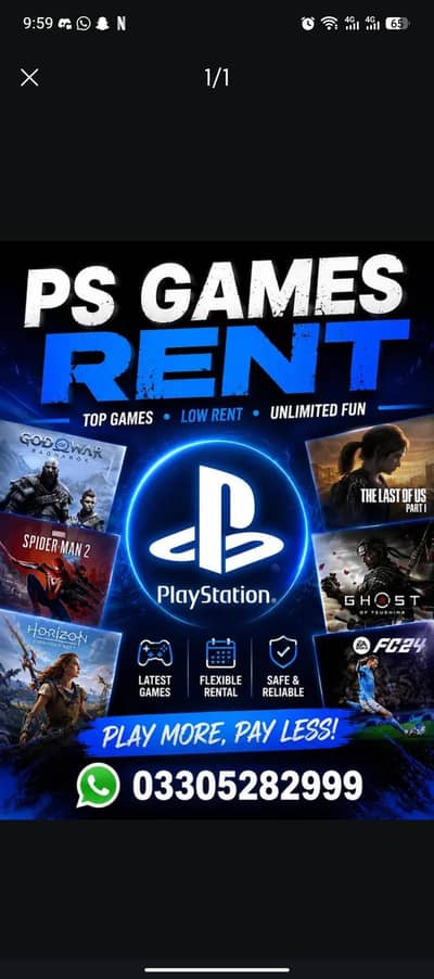 Rent Ps Games