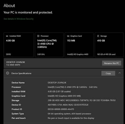 core i3 4th generation combo