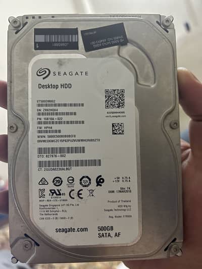SEAGATE 500GB HDD