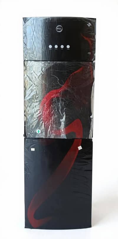 PEL water dispenser curved glass door