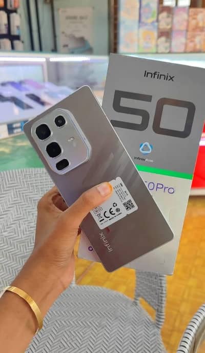 Infinix Note 50 Pro 12 GB Ram 256 GB Momery Full Box 03326744685