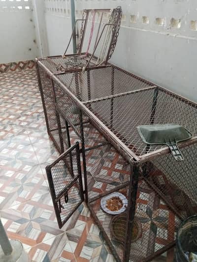 jiso Bhai ko chai rabta kro steel me parot house lambai 6 foot