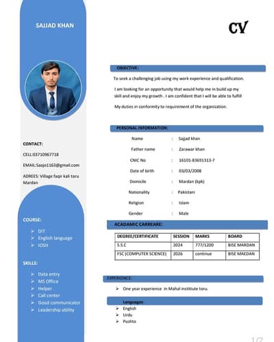 I really need job