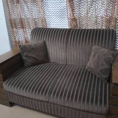 sofa with center table