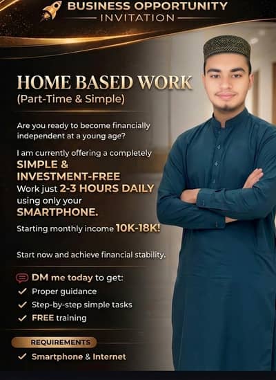 Digital Opportunity | Part-Time Simple home based work | Learn & Grow