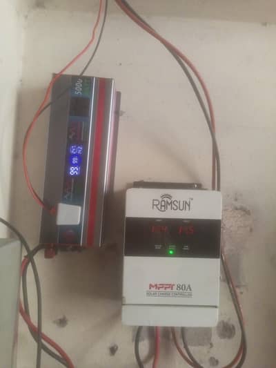 alkaram inverter 5000 watt with 80amp charge controller ramsun company
