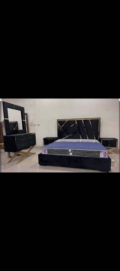 bed|wood bed|poshish bed|double bed|03204145300