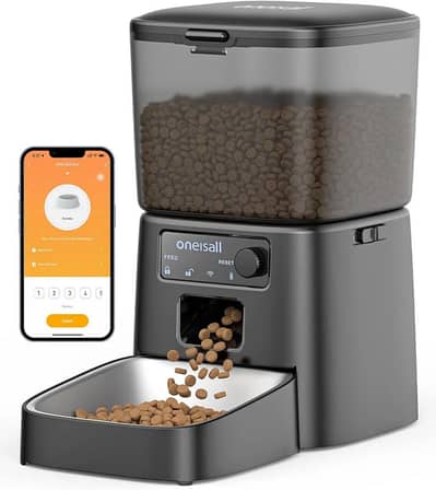 oneisall 3.5L Automatic Cat Feeder with WiFi App Control