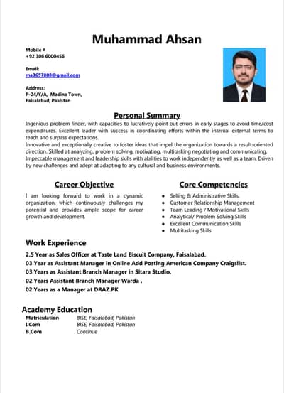 Need Job