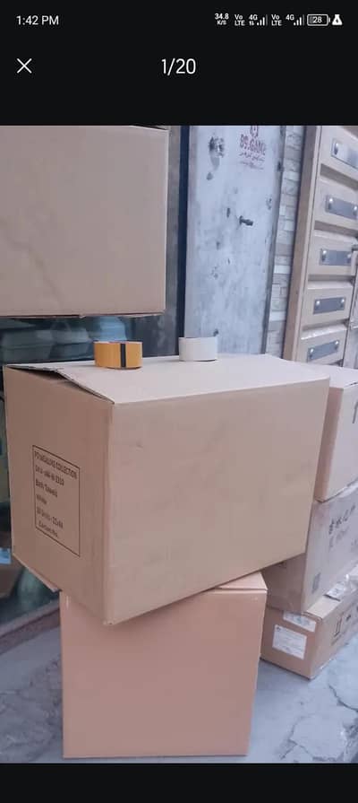 Carton Boxes Lahore | Used & New Packing boxes house shifting strong