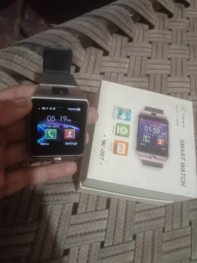 Bluetooth new smart watch with camera sim and memory card