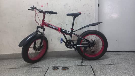 Folding Bicycle | 7 gear | shocks | Big tyres | imported