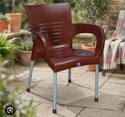 Plastic Chairs and Table