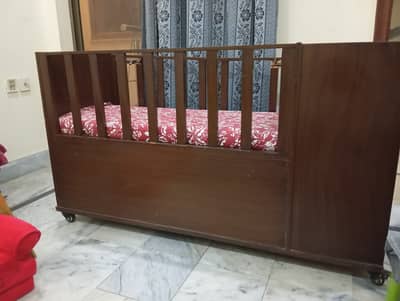Baby Cot With Cot Metress
