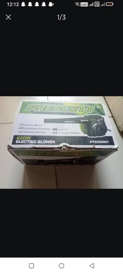 Electric Air blower 650