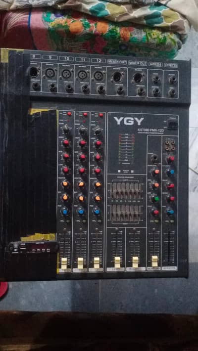 power mixer 3 channel all oky