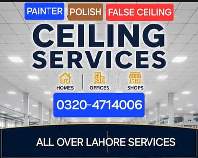 Best Painter and Polish and False Ceiling Services