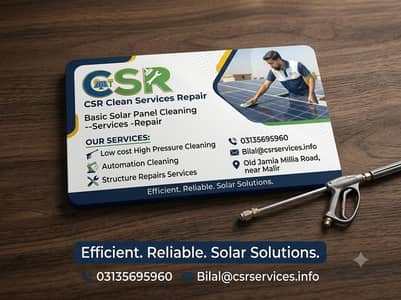 Solar Panels Cleaning Services