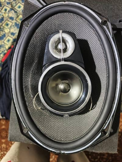 Kenwood car woofer speaker with box