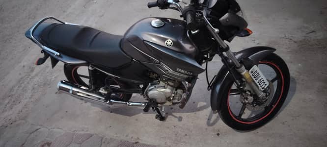 YBR 125 grey color