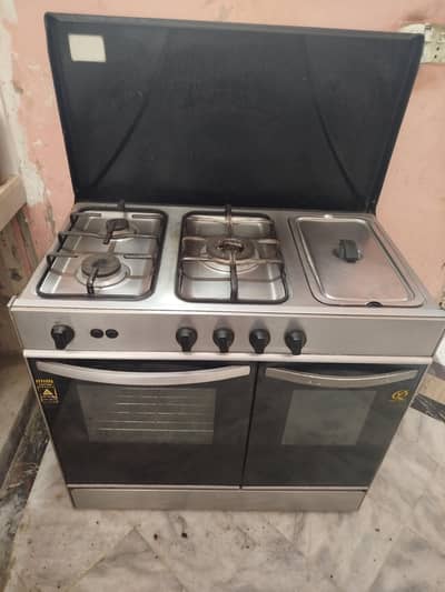 Cooking Range with Deep Fryer