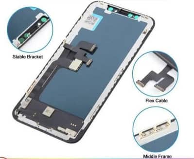 apple iphone x screen available ha all ok