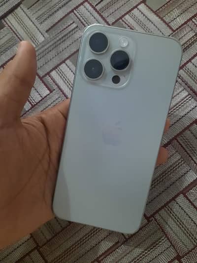 Apple iPhone 15 Pro Max available for sale in excellent condition.