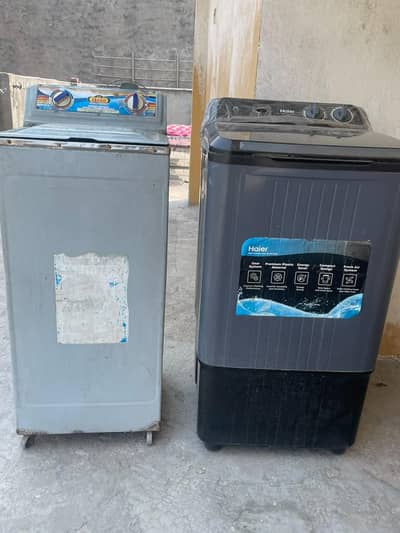 Haier washing machine and super asia dryer