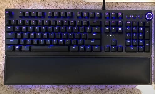 Razer Huntsman Elite RGB Mechanical Gaming Keyboard (Purple Switches)