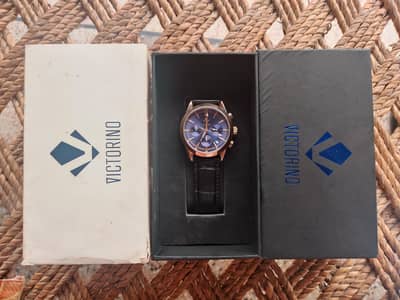 Victorino genuine watch and leather