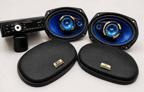 3-WAY SPEAKERS WITH MP3 PLAYER FOR SELL