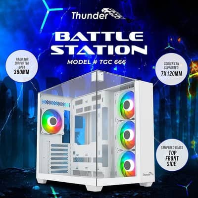 thunder battle station case new box pack ha