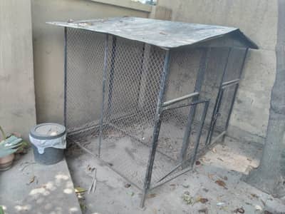 a Big cage for birds