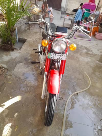 model 1983 import 2016 bike number BRI 123