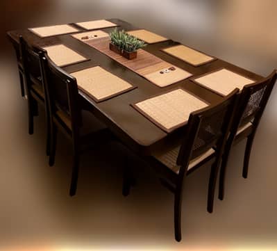 Dining Table with 8 Chairs
