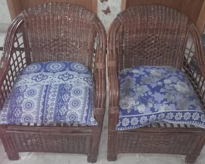 cane  2 chairs