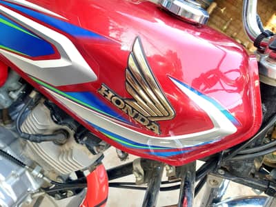 Honda CG-125 2022 in Genuine Condition For Sale Driven(13293 KM)