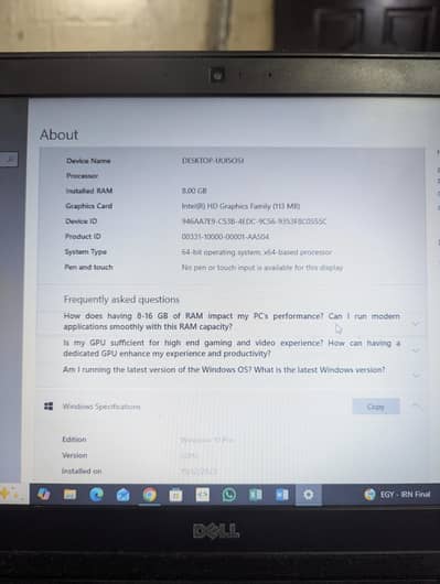 Dell latitude E5540