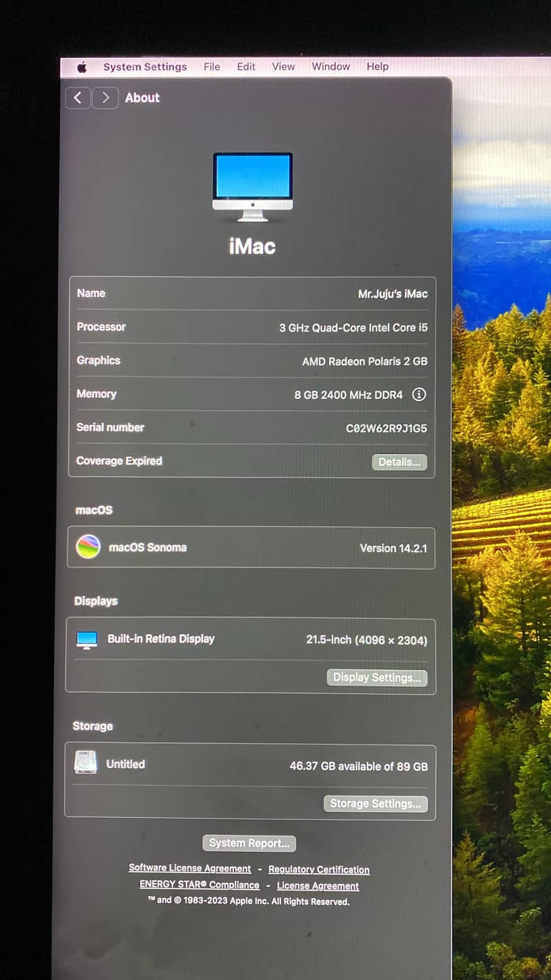Apple iMac 2017 2