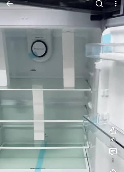 Pel Digitron ultra inverter curved glass door refrigerator