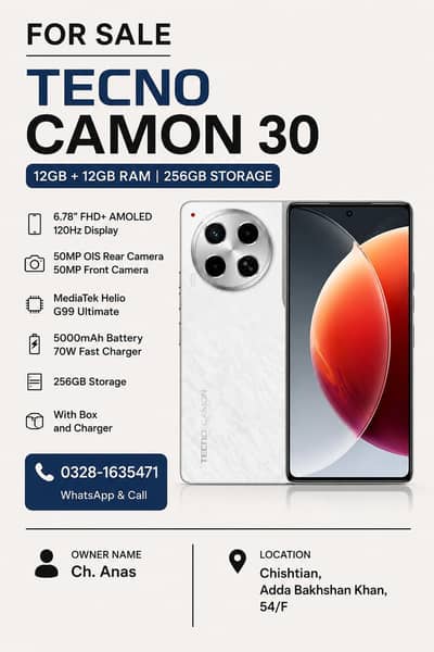 Tecno CAMON 30