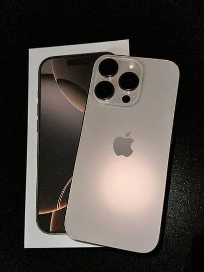 iPhone 16 Pro max 256GB Officially Approved Genuine