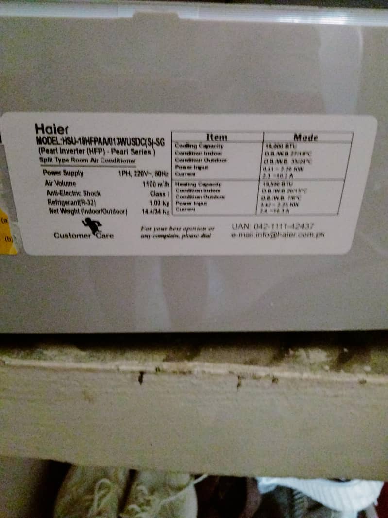 Air conditioner 1
