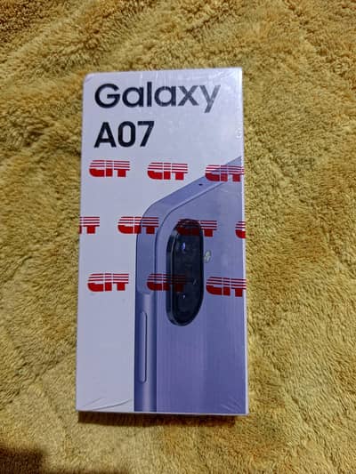 Galaxy A07 4/64GB Box Pack. PTA Approved