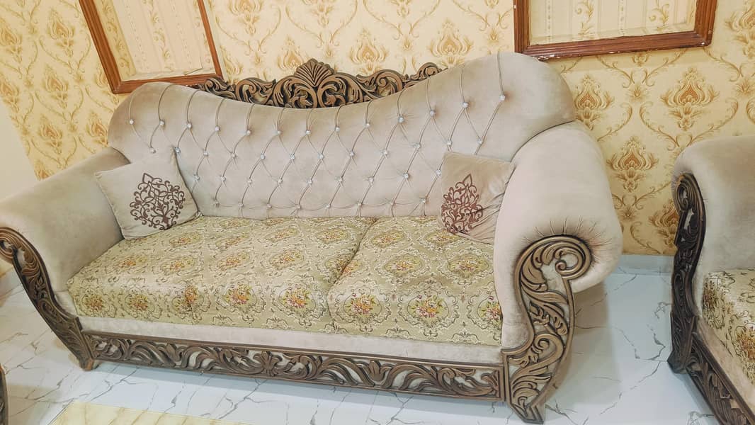 Sofa set with table 2